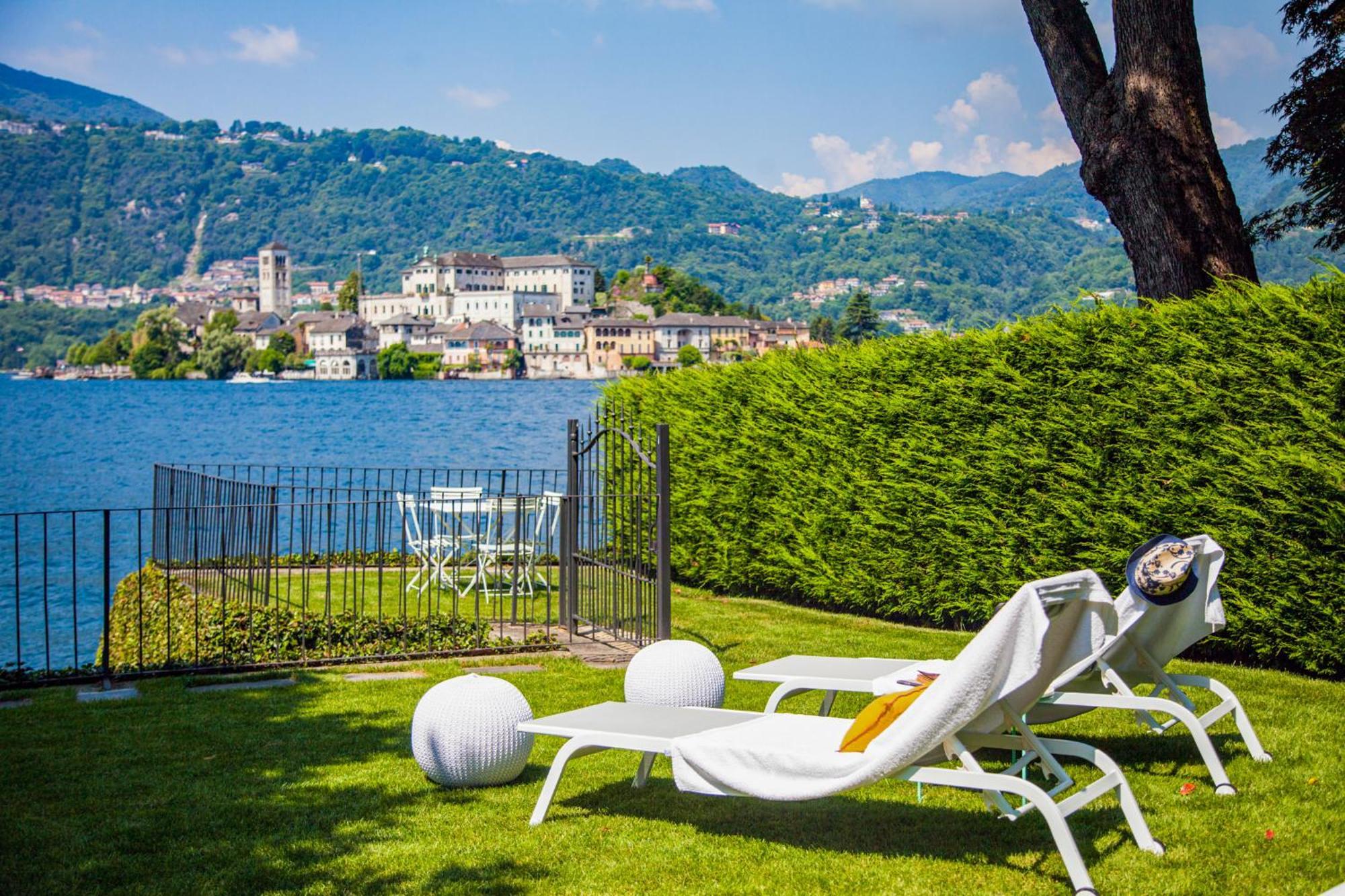 Ratafia Appartamento Con Vista Sul Lago Orta San Giulio Bagian luar foto